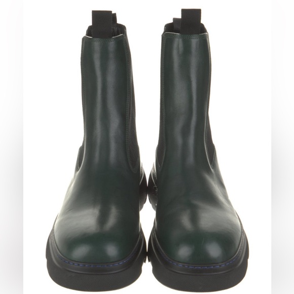 Burberry Leather Chelsea Boots